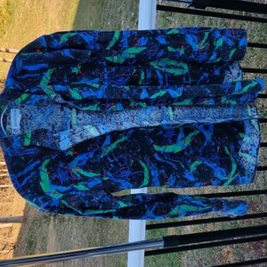 [VINTAGE] Retro Jackson Pollack Type Swag, Baskin's Made in USA